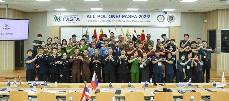 People's Police Academy makes a significant mark at the Police Academy Student Festival in Asia and the International Undergraduate Conference on Policing