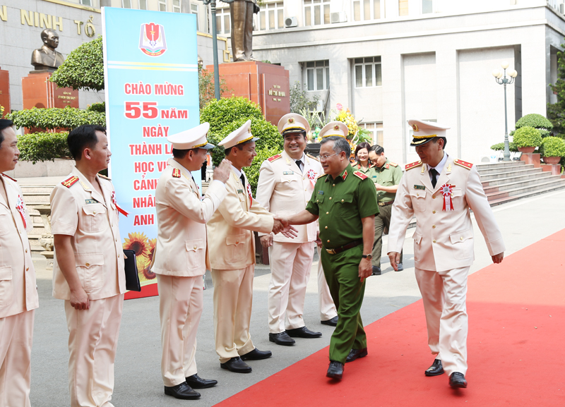 Major General Nguyen Van Long, Deputy Minister of Public Security attended the 55th anniversary of the PPA’s founding